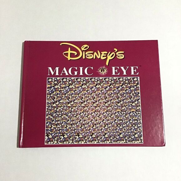 Disney’s Magic Eye Book 3D Optical Illusion Hardback - Picture 1 of 6